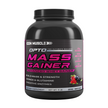 Opto Mass Gainer! Each serving contains a whopping 40 grams of protein and enriched with essential amino acids (EAAs), branched-chain amino acids (BCAAs), glutamine and creatine, providing comprehensive support for muscle growth and recovery. This formula is loaded with nutrient-dense calories derived from high-quality, fast, medium, and slow-digesting proteins and healthy fats and added vitamins and minerals to deliver a nutrient-dense blend.