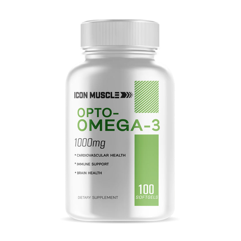 Omega-3s support skin, eye and brain health and may reduce the risk of cardiovascular disease. &nbsp;OPTO OMEGA-3 can improve muscle strength and function as well as reduce muscle damage and soreness by providing an anti-inflammatory response which is necessary to recover from intense workouts.