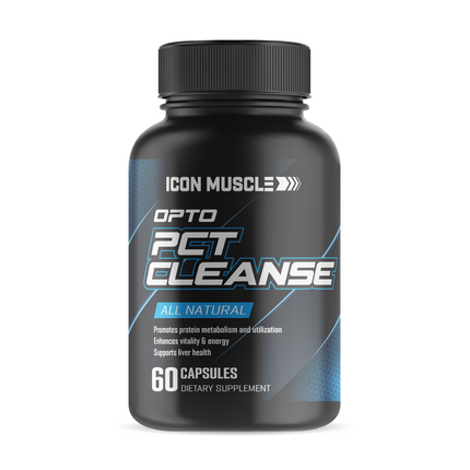 OPTO CLEANSE PCT helps keep your gains, boost your testosterone levels back up to normal, and normalize your hormone levels, all while rejuvenating your liver.