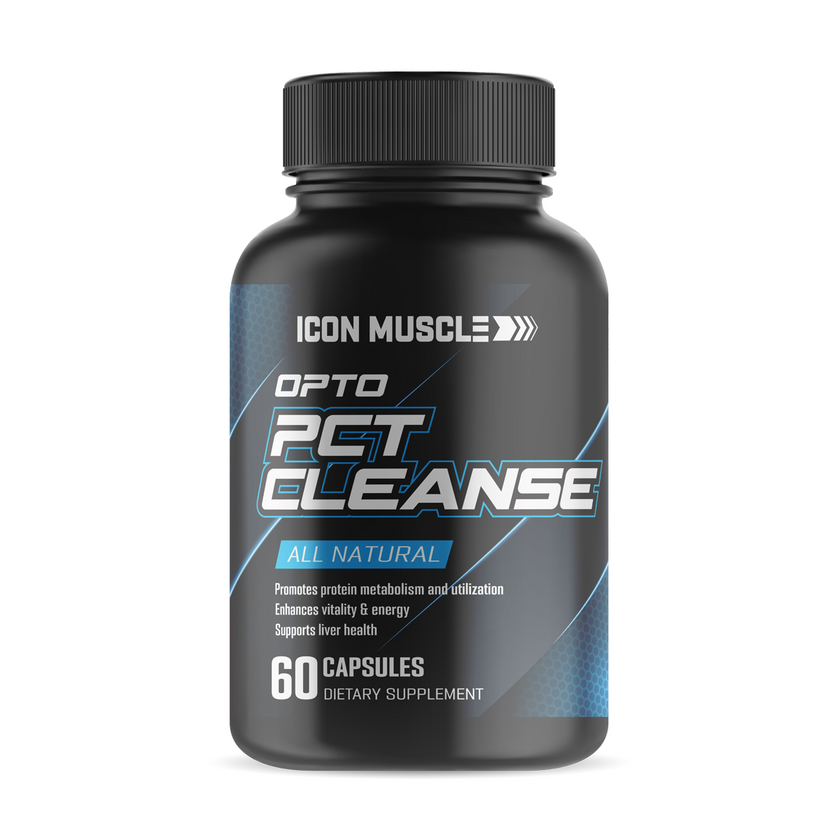 OPTO CLEANSE PCT helps keep your gains, boost your testosterone levels back up to normal, and normalize your hormone levels, all while rejuvenating your liver.